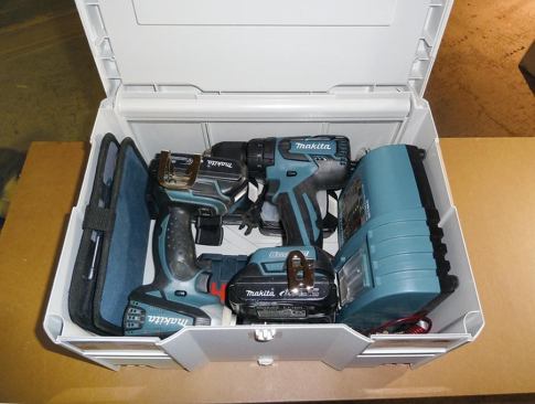 We often put multiple similar tools, such as drill and impact drivers, into a single Systainer.
