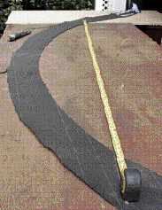 The measurement between the two reference points.