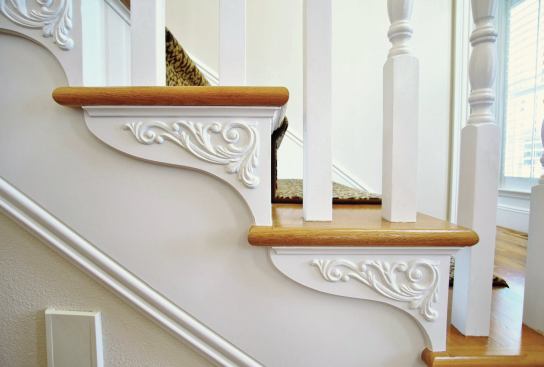 Another plus with this material is that it takes a finish really well, and it is paint-ready without needing to be sanded.