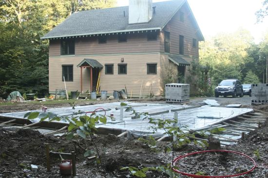 Keep fresh concrete wet for at least 72 hours by covering it with plastic or wet burlap, or by continuously running a sprinkler.