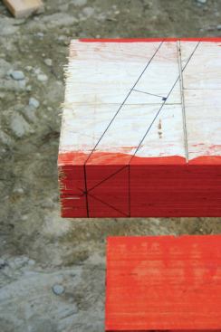 All we have done is draw on the side of the hip where the hip crosses the plates.