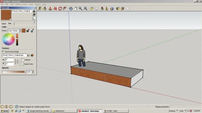 Using an expansion tool, you can manipulate the 2D drawing into a 3D model, or component.
