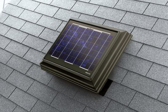 Power ventilators, even solar-powered ones, can cool the attic only if the fan pulls outside air into the attic. This air cannot come from the house, or you’re just sucking away conditioned air. This means the ceiling plane must be airtight. But if you have an airtight ceiling, you don’t need an attic fan. Bottom line: Power ventilators are a waste of money and a liability.