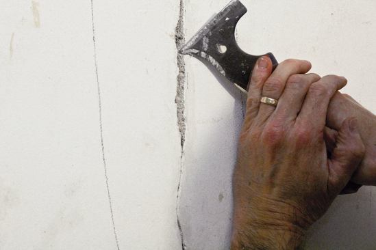 Then flare the edges with a 5-in-1 tool to increase the bonding surface area. Because this process takes a toll on cutting tools, keep a small sharpening stone at hand to restore their edges.