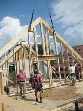 ... and a major interior bearing wall.