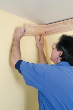 When the author reaches the last wall, he removes the temporary starter piece.