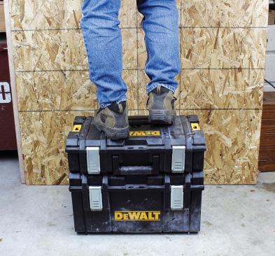 You can stand on a ToughSystem case, beat on it, and leave it out in the rain without damaging it or its contents.