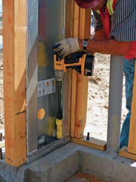 Fortunately, this steel Hardy Panel offers easy access for tightening down mounting nuts.