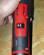The battery gauge is a handy addition to the Milwaukee tool, but the electronic clutch could use some work: You never know when it will kick in, and there's too much torque at the lowest setting. A mechanical clutch would be better.

