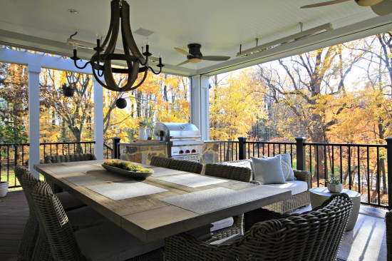 Maximize the space beneath an elevated deck with Trex RainEscape.