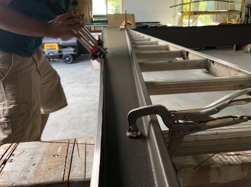 Then repeated on the 3/8-inch horizontal leg