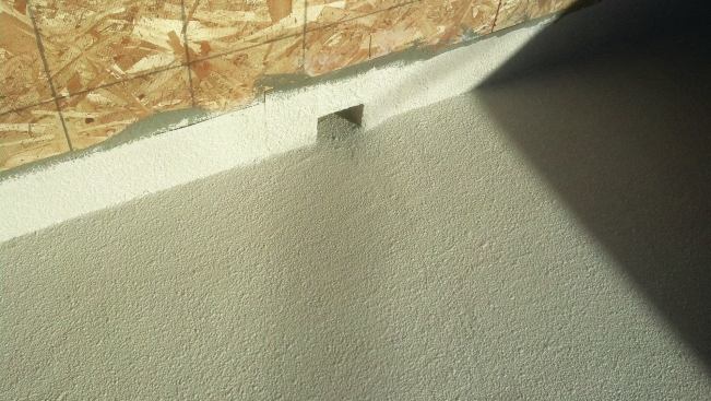 For a final finish, the deck can then be completed with tile or a spray-on texture. 