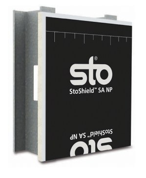 StoShield SA self-adhered air and water barriers come in vapor-permeable (VP) and nonpermeable (NP) versions.
